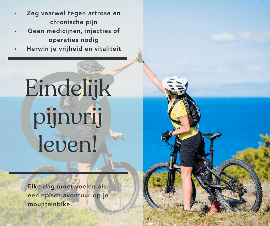 Biken zonder pijn