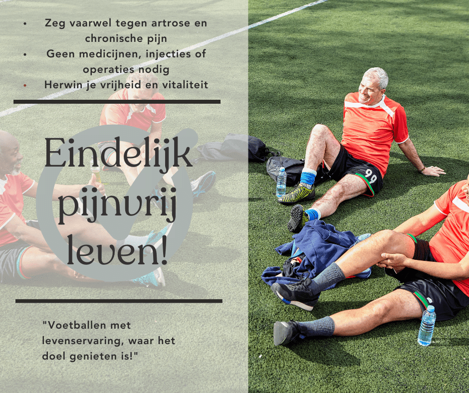 voetbal pijnvrij Voetballen zonder pijn