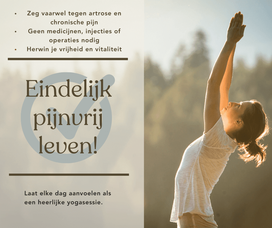 Yoga zonder pijn