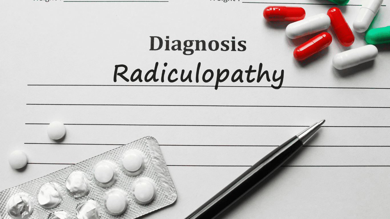 Radiculopathie Man met het schouder-arm-syndroom